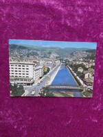 Szarajevó (Sarajevo) retro panoráma képeslap – 1962-ben postázott Jugoszláviából