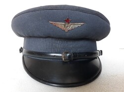 Régi vasutas sapka az 1950-60-as évekből