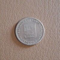 Venezuela 25 céntimo, 1965