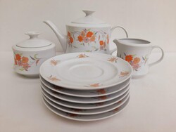 Alföldi narancsvirágos teás porcelánok