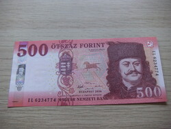 500 Forint 2018   A képen látható Szép Új állapotban