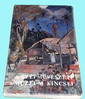 Régi MINERVA nagyalapú szürkehátlapos A SZÉPMŰVÉSZETI KINCSEI HIBÁTLAN KVARTET GYŰJTŐ