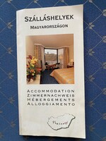 Szálláshelyek Magyarországon 1997/98 Turista Információs Iroda Külön kivehető térképpel.