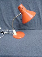 POLAM-MEOS DOMGOS vintage 70-es évekbeli space age asztali lámpa – narancssárga, lengyel PRL