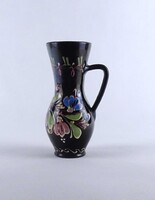 2B314 Régi Kis Zoltán vásárhelyi kerámia bokály 17.5 cm