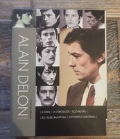 Alain Delon – A krimi királya 5 DVD-s gyűjteményes díszdobozban.