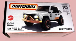 2023.MATCHBOX - MATTEL -MBX FIELD CAR -70 ÉVES ÉVFORDULÓS bontatlan dobozával fém kisautó HIBÁTLAN