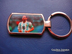 LIONEL MESSI ARGENTÍNA FÉM KULCSTARTÓ