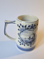 Heineken Delft Blue holland porcelán sörös korsó