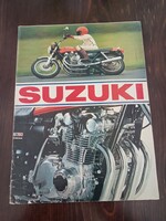 Retro Suzuki motoros újság– gyűjtőknek, rajongóknak/80-as és 90-as évek.