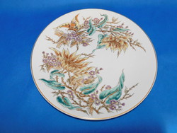 Zsolnay butterfly wall bowl