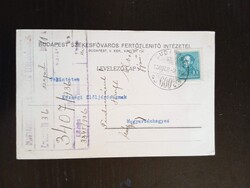 D210657 Budapest–Magyarbánhegyes 1936 – Fertőtlenítő Intézet – Országos Fertőtlenítő Tanfolyam