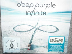 DEEP PURPLE INFINITE cd+dvd CD ÚJ gyári bontatlan