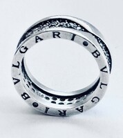 60-as prémium ezüst gyűrű rengeteg kővel zara pandora, sabo 8 gramm