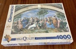 Puzzle 1000 darabos - Raffaello: Parnasszus, festmény, Clementoni termék, kiadó: Vatikáni Múzeum