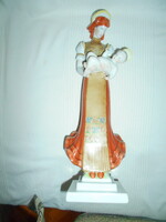 Antik nagy méretű (36 cm)  Herendi Matyó Madonna kis Jézussal