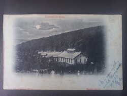 Bankó-fürdő – Klobosiczky utca, Osztrák–Magyar Monarchia, 1908 5filléres Turul bélyeggel