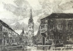 (K) Blahos Rudolf (1917 – 1986) : Mátyás templom