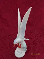 Hollóházi porcelán, kézzel festett sirály, magassága 15 cm. Vanneki!