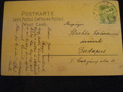 Slachta Kálmánnénak /Slachta Margit mamájának/ küldött litho lap