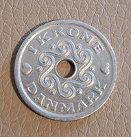Dánia 1 korona, 1992
