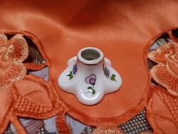 Kalocsai porcelán  asztali gyertyatartó