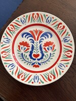 Antik Gránit falitányér, 23 cm átmérő
