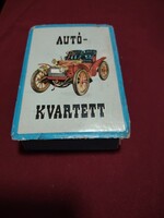 Régi autó kvartett Oldtimer 60-70-es évekből
