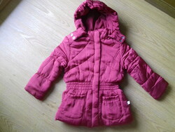 Kanz Girls' Winter Coat with Detachable Hood for 3 Years, Size 98, Model 992