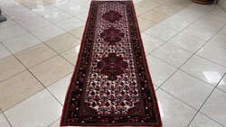 4396 Iranian Hamadan handmade wool Persian runner rug 80X290CM