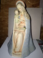Hummel;  virágos Madonna gyermekkel