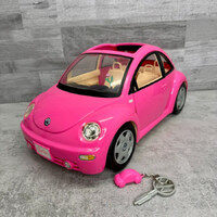 Mattel 2000 Barbie Volkswagen pink játékautó