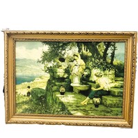 75x55 cm Hibátlan arany képkeret nyomattal