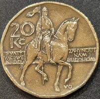 Cseh Köztársaság 20 korona, 2002.