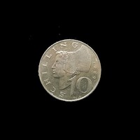 AUSZTRIA – 10 SCHILLING – 1980 – WACHAUI NŐ