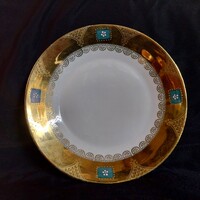 Antik M&Z Austria porcelán kistányér / süteményes tányér (15,5 cm)