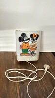 Retro USSR Soviet Mickey and Minnie Lamp