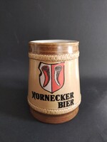 "Marzi&Remi" Hornecker Bier  kőcserép söröskorsó