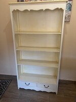 Régi fa könyves szekrény 170/ 90x30 bp 17 kerben eladó