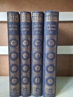 Szép- PETŐFI SÁNDOR ÖSSZES MUNKái I.-IV (teljes!).ÉLŐ KÖNYVEK-MAGYAR KLASSZIKUSOK-1920k-FRANKLIN