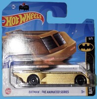 2023. MATTEL - HOT WHEELS - BATMAN - BATMOBILE ANIMATED SERIES - 1 :64 fém kisautó a képek szerint 2