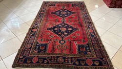 4368 SALE Iranian Hamadan handmade wool Persian rug 153X263CM