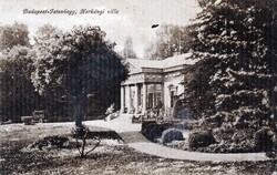 Harkányi villa - képeslap