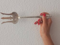 Silver serving fork, Wolfers Freres ca. 1892
