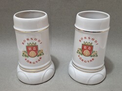 Borsodi sörös korsó, Hollóházi porcelán