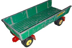 1978.BRITAINS LTD - ENGLAND -No9558.8 Wheeled Trailer-8 kerekű  TRACTOR - utánfutó fém 17X7X5 cm