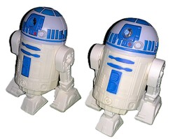 Retro STAR WARS elemes R2D2 - ARTU DETU FIGURÁK darabra NEM tesztelt 12 cm