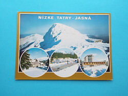 Képeslap (53) - Csehszlovákia (Szlovákia) - Alacsony-Tátra mozaik 1970-es évek