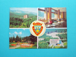 Képeslap (53) - Csehszlovákia (Szlovákia) - Alacsony-Tátra mozaik 1970-es évek