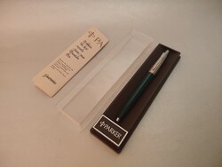 Vintage Parker Made in England toll dobozában papírjával